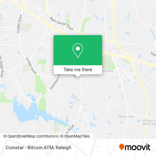 Coinstar - Bitcoin ATM map