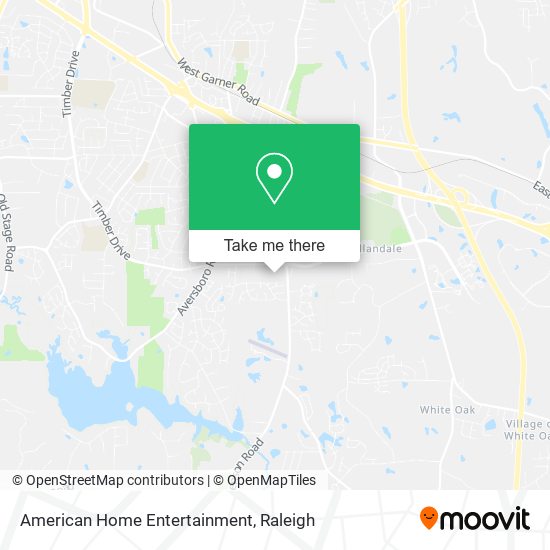 Mapa de American Home Entertainment