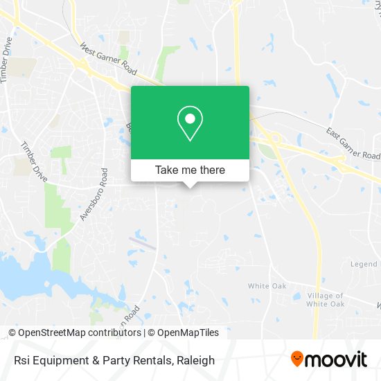 Rsi Equipment & Party Rentals map