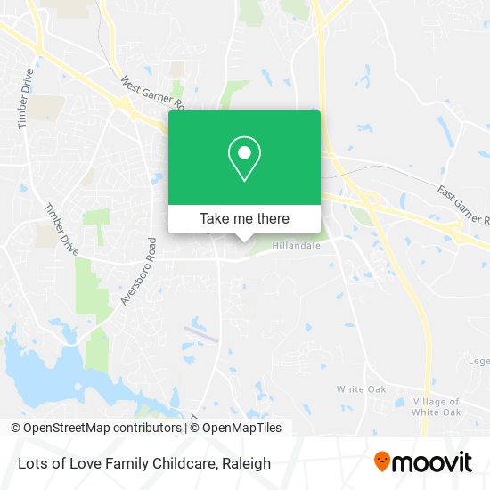 Mapa de Lots of Love Family Childcare