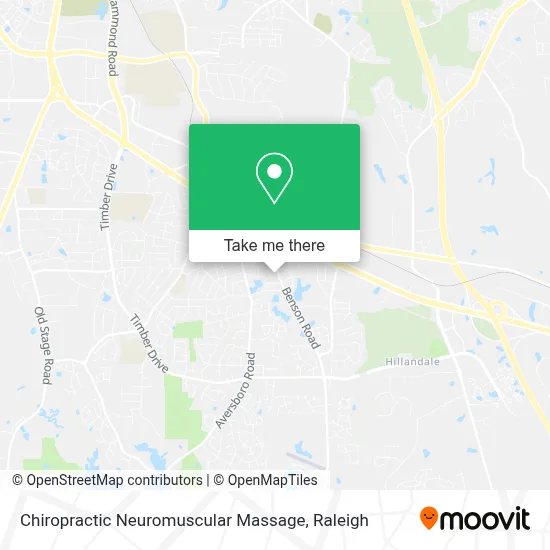 Chiropractic Neuromuscular Massage map