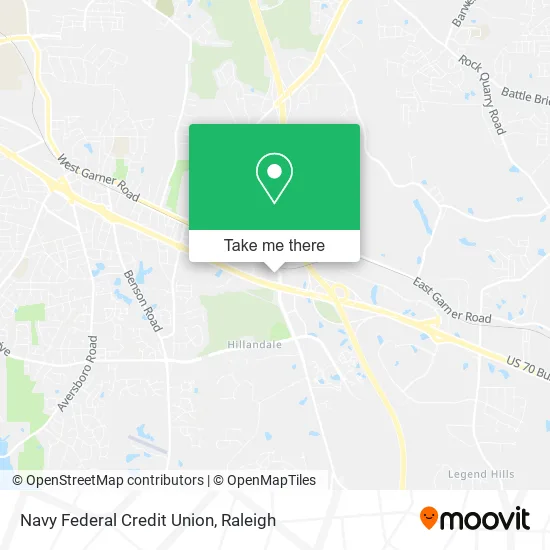 Navy Federal Credit Union map