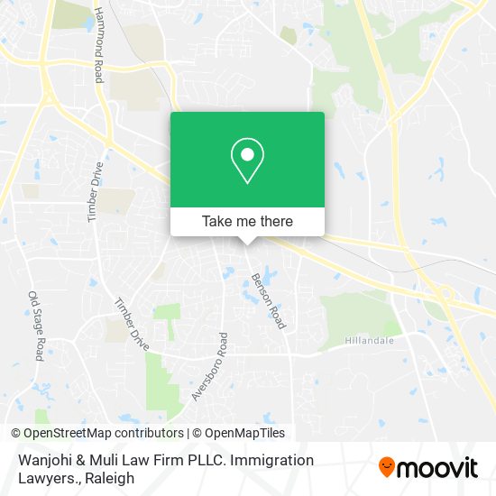 Wanjohi & Muli Law Firm PLLC. Immigration Lawyers. map