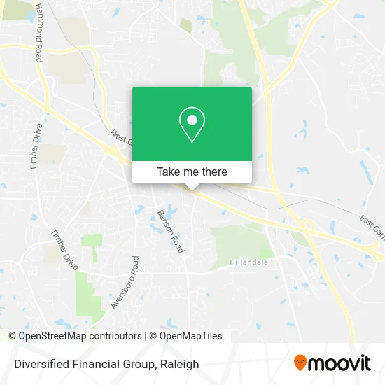 Diversified Financial Group map