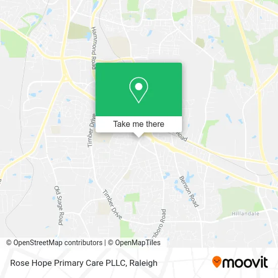 Rose Hope Primary Care PLLC map