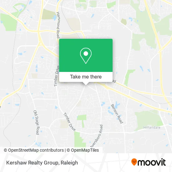 Kershaw Realty Group map