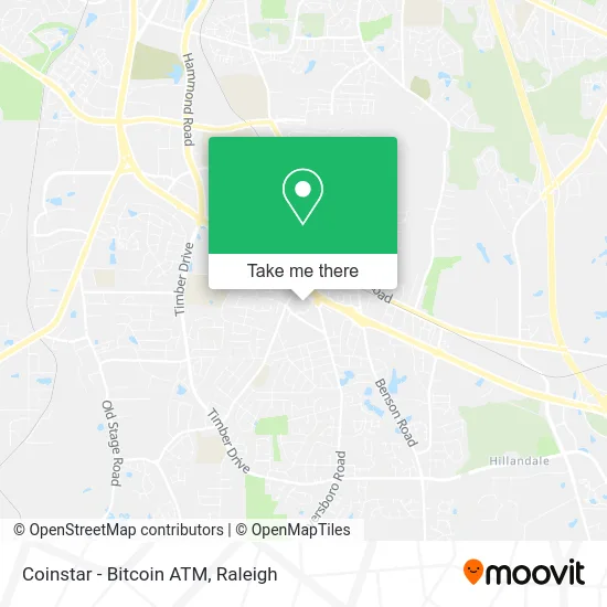 Coinstar - Bitcoin ATM map