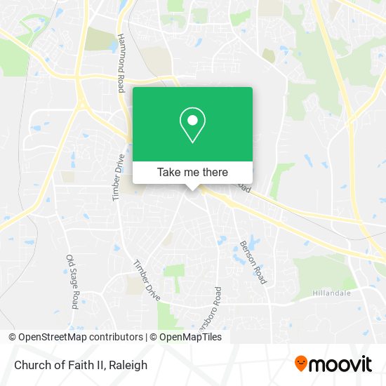 Church of Faith II map