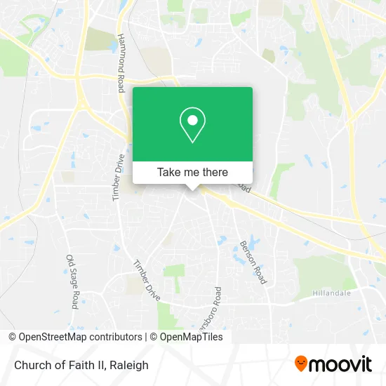 Church of Faith II map