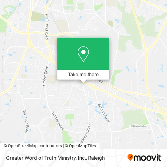Mapa de Greater Word of Truth Ministry, Inc.