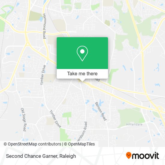 Mapa de Second Chance Garner