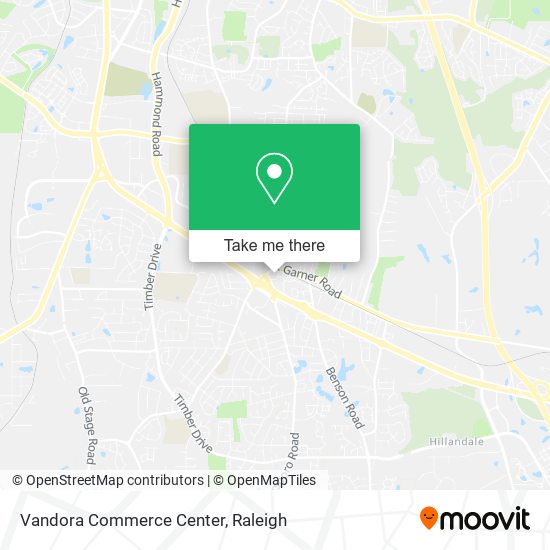 Vandora Commerce Center map