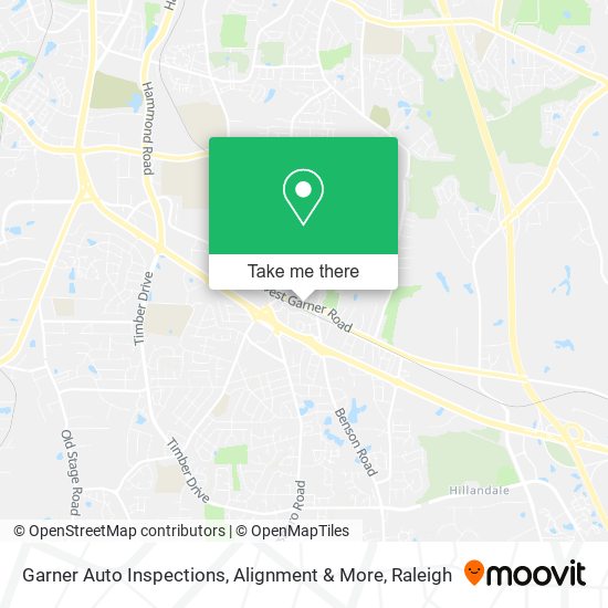 Garner Auto Inspections, Alignment & More map