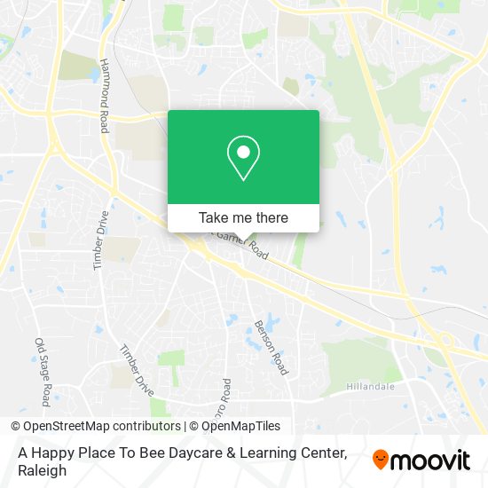 A Happy Place To Bee Daycare & Learning Center map