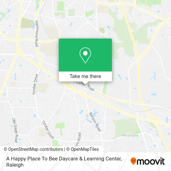 A Happy Place To Bee Daycare & Learning Center map