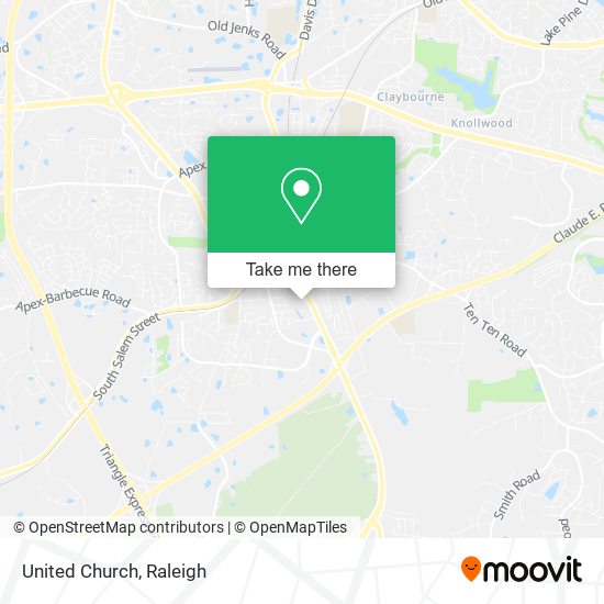 Mapa de United Church