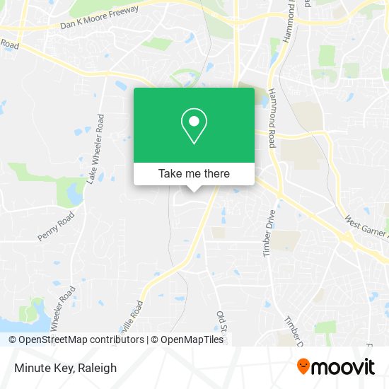 Mapa de Minute Key