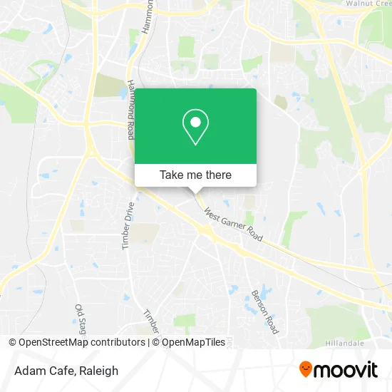 Adam Cafe map