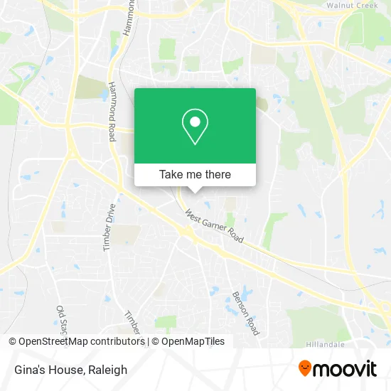 Gina's House map