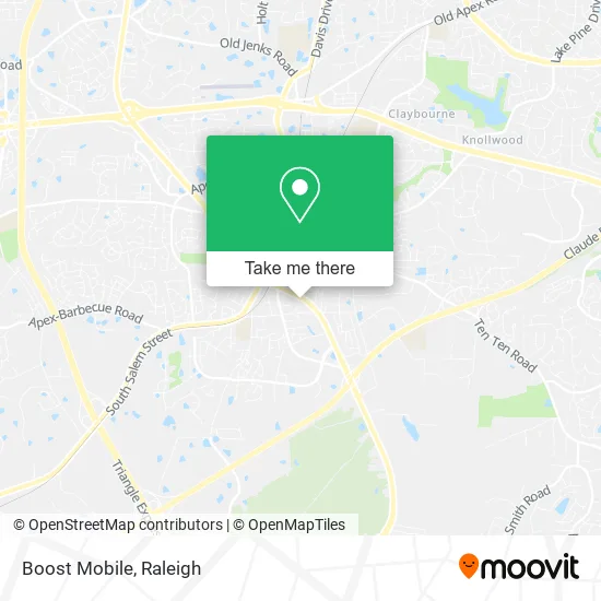 Boost Mobile map