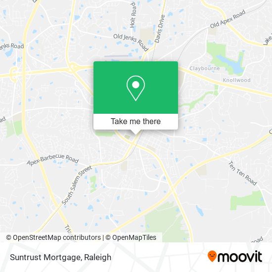 Suntrust Mortgage map