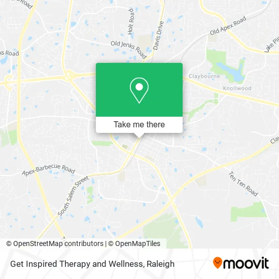 Mapa de Get Inspired Therapy and Wellness