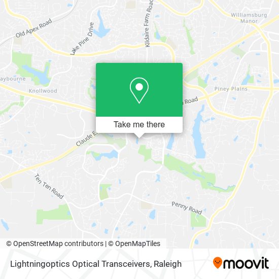 Lightningoptics Optical Transceivers map