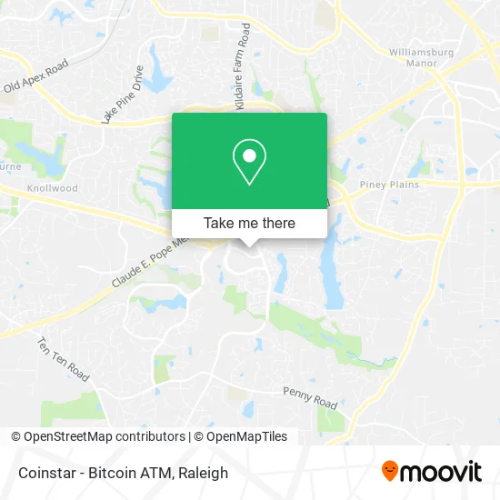 Coinstar - Bitcoin ATM map