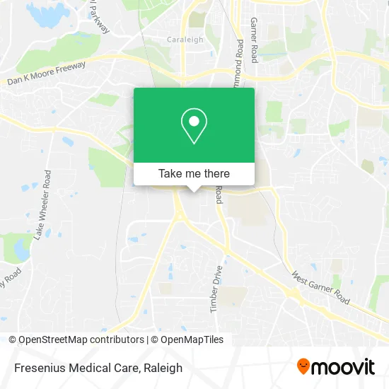 Fresenius Medical Care map