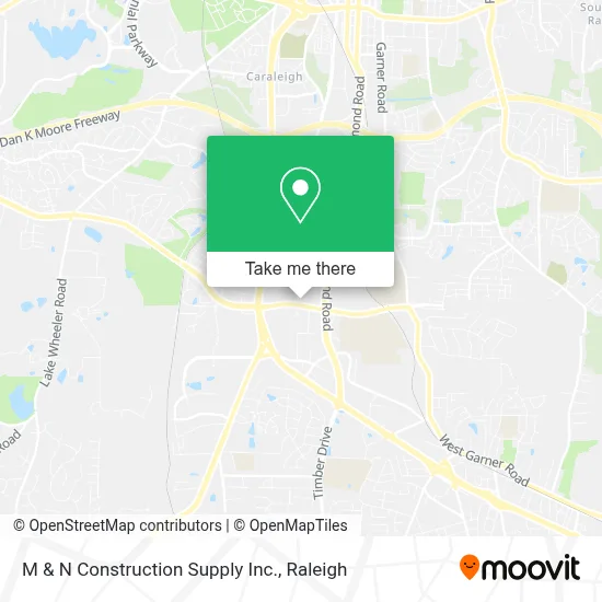 M & N Construction Supply Inc. map