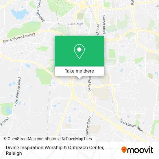 Divine Inspiration Worship & Outreach Center map
