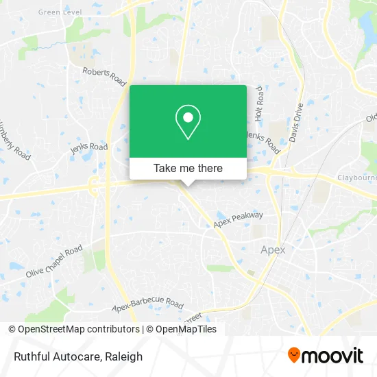 Mapa de Ruthful Autocare