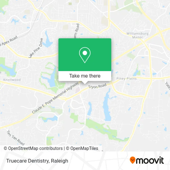 Truecare Dentistry map