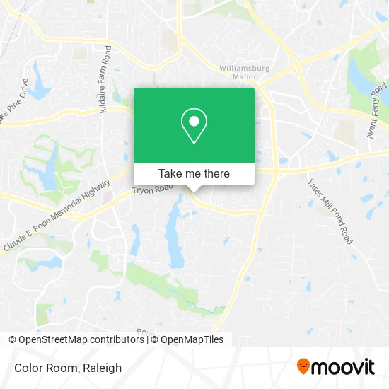 Color Room map
