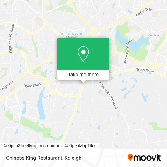 Chinese King Restaurant map