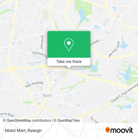 Mobil Mart map