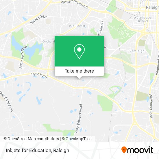 Mapa de Inkjets for Education