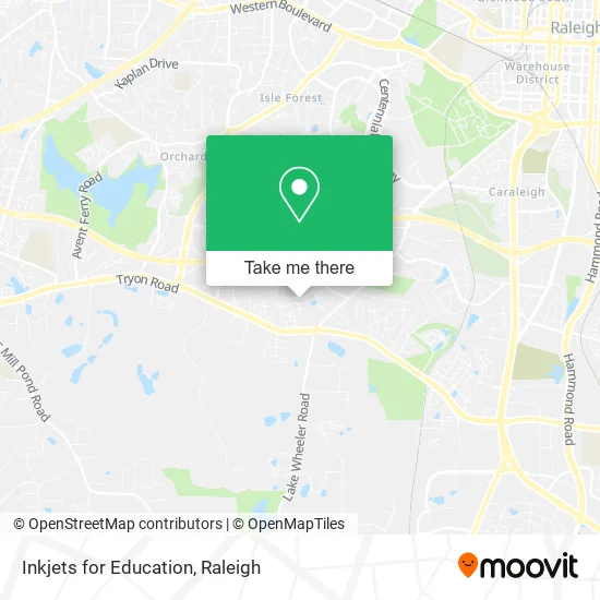 Inkjets for Education map