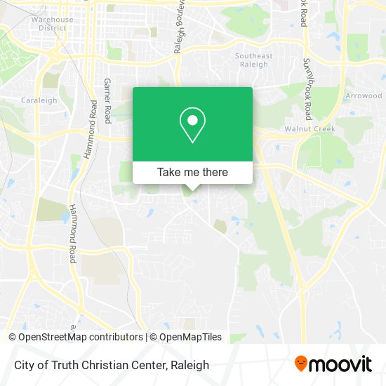 Mapa de City of Truth Christian Center