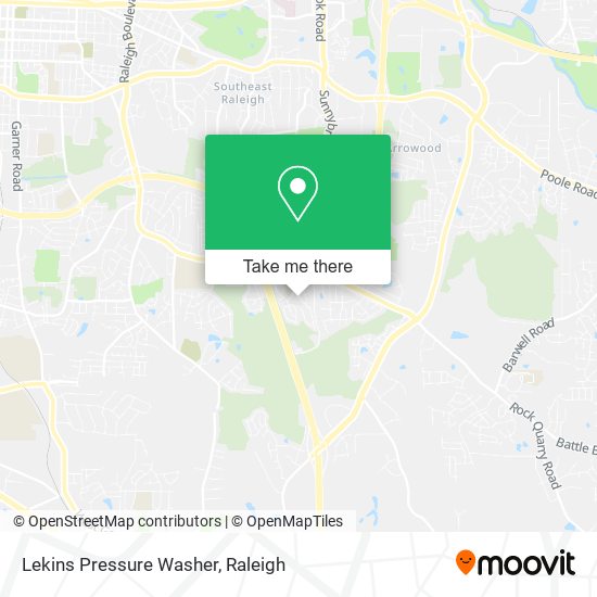 Lekins Pressure Washer map