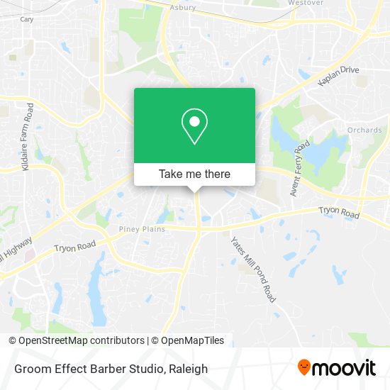 Groom Effect Barber Studio map