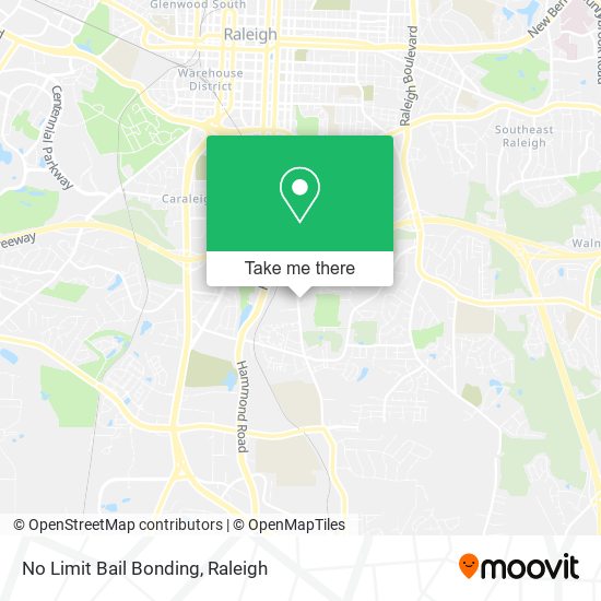 No Limit Bail Bonding map