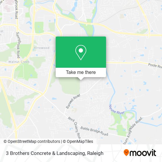 Mapa de 3 Brothers Concrete & Landscaping