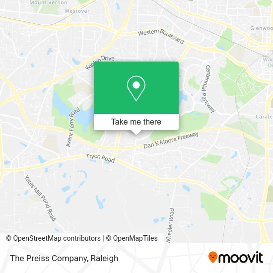 The Preiss Company map