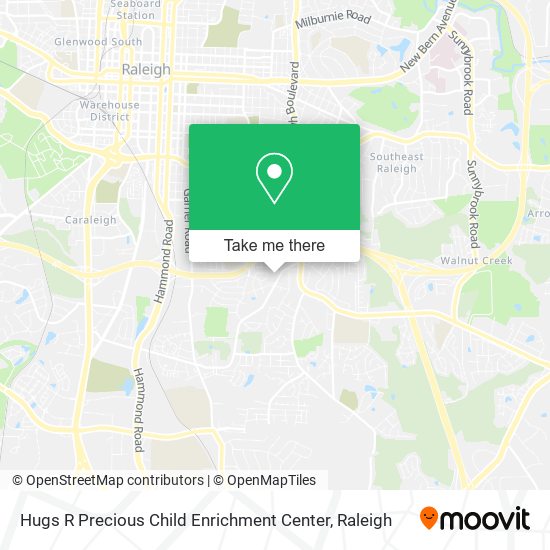 Mapa de Hugs R Precious Child Enrichment Center
