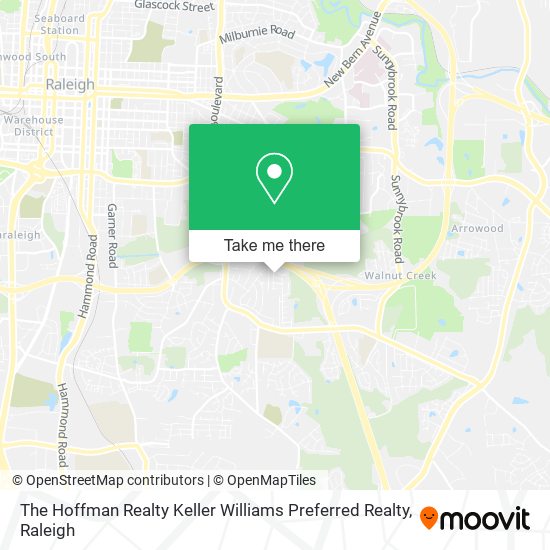 The Hoffman Realty Keller Williams Preferred Realty map