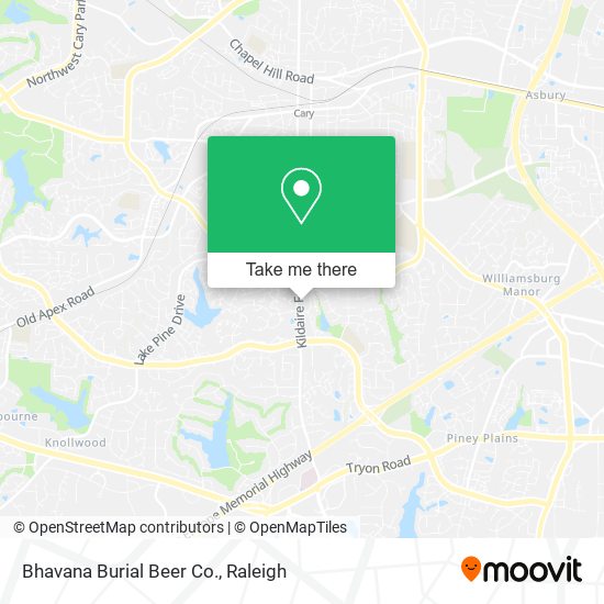 Mapa de Bhavana Burial Beer Co.