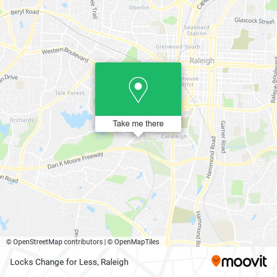 Mapa de Locks Change for Less
