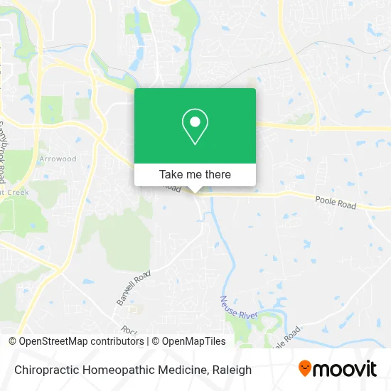 Chiropractic Homeopathic Medicine map