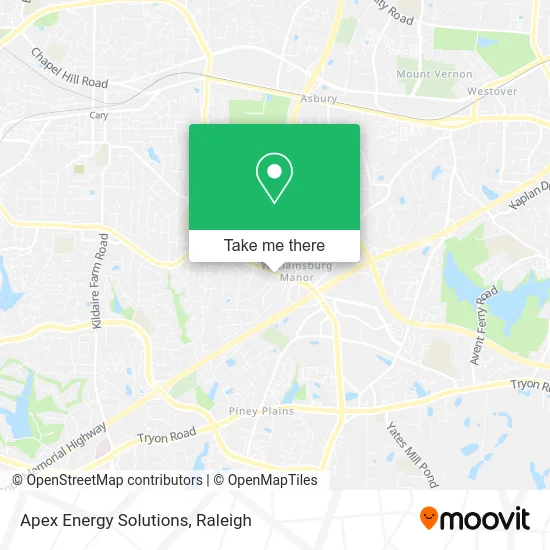 Apex Energy Solutions map